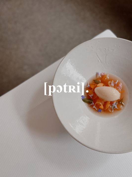 Une assiette pour Emmanuel Kouri, au Jardin de Kerstéphanie.